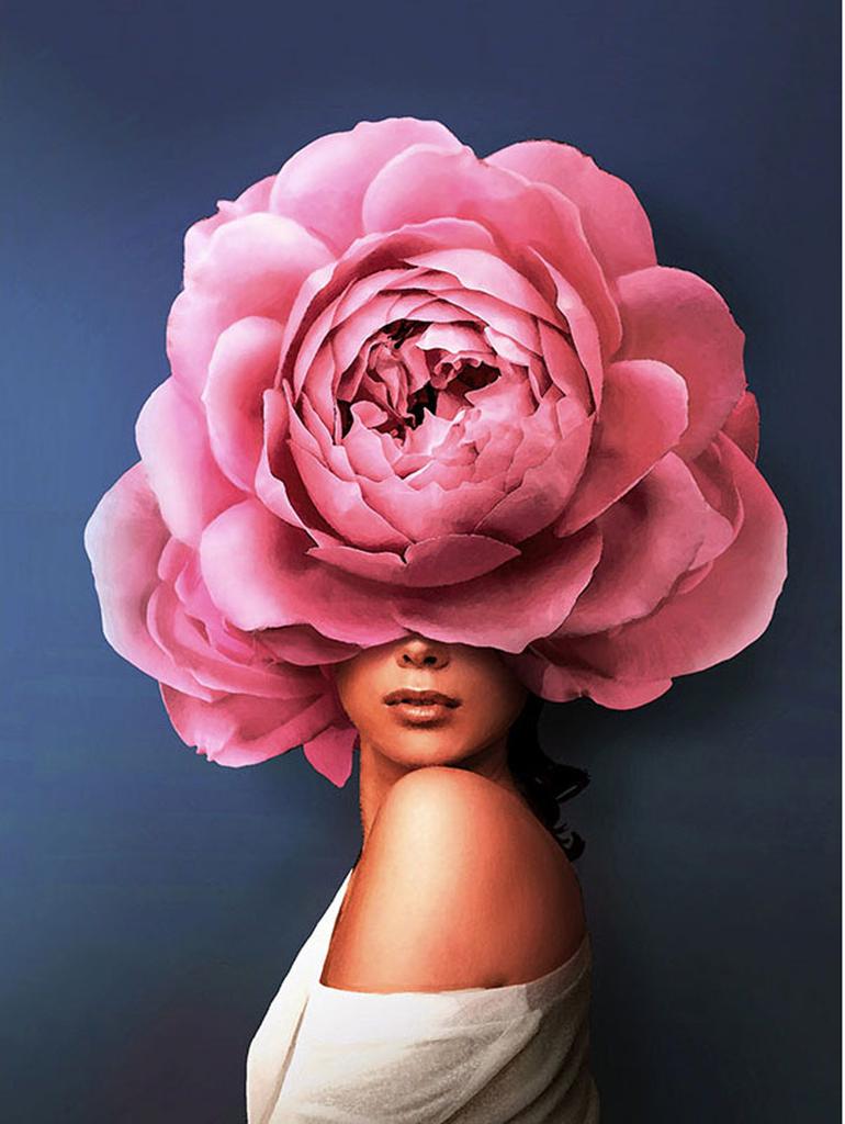 5D Diy Diamond Art Embroidery Girl Abstract Round Diamond Painting Mosaic Landscape Flower Home Decoration New Year Gift