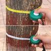 Retractable Tape Measure 2 Meter 79 Inch Length Diameter Measuring Tool PVC Soft Ruler for Garden Tree Diameter Measuring