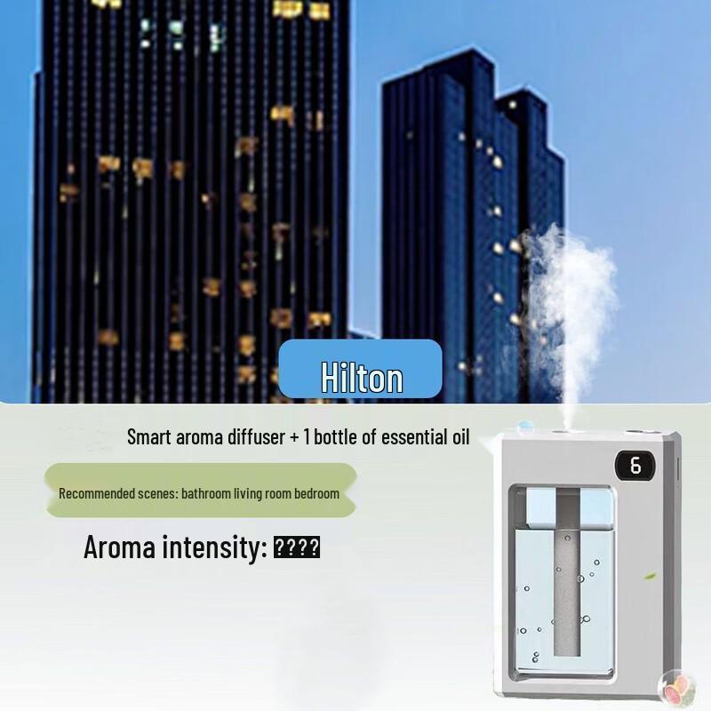 Smart Rechargeable Aroma Diffuser with Essential Oils