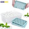 2pcs 33 Ice Ball PP Mold Frozen Whiskey Ball Popsicle Ice Cube Tray Box Lollipop Making Kitchen Tools For Bars