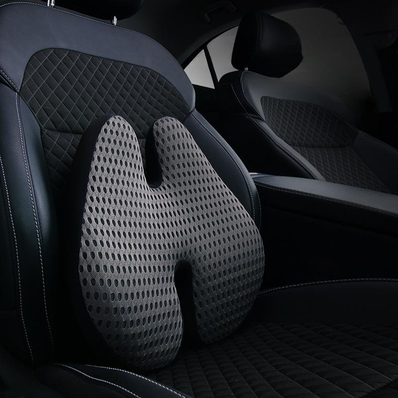 Car Driver Pillow Memory Foam Lumbar Cushion for Office Chair Summer Car Waist Support Cushion Lumbar Support Pillow