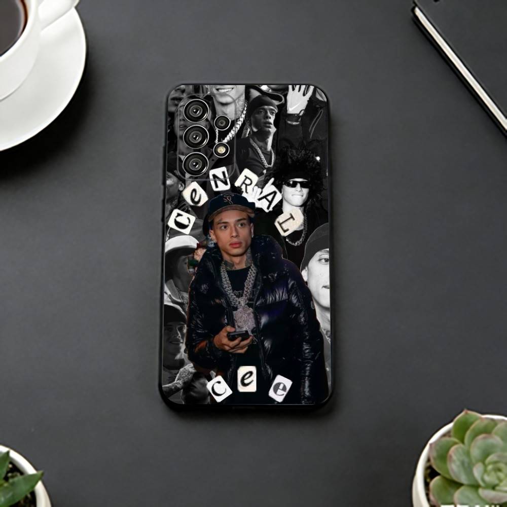 Чехол для телефона рэпера C-Central Cee для Samsung S25, S24, S21, S22, S23, S30, Ultra, S20, Plus, Fe, Lite, Note, 10, Черный чехол