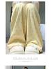Women's 2024 Summer Yellow Polka Dot Wide-Leg Ice Silk Pants