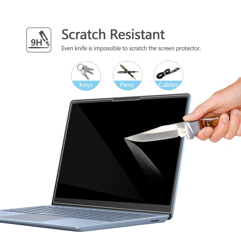 Стекло MEGOO Surface Laptop go 3 go2 также подходит для Surface Laptop go защитный ЖК-экран, устойчивый к царапинам [2 шт.]