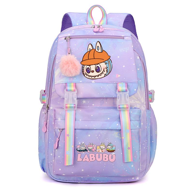 Anime Cute Printed Backpack Teenger Student Kid Girl Boy Schoolbag Bookbag Women Large Capacity Waterproof Schoolbag Travel Bag