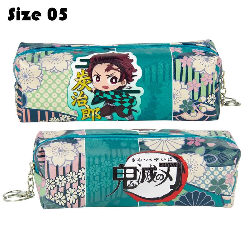 Аниме Demon Slayer Косплей Студенческая ручка сумка пенал косметичка сумка для хранения