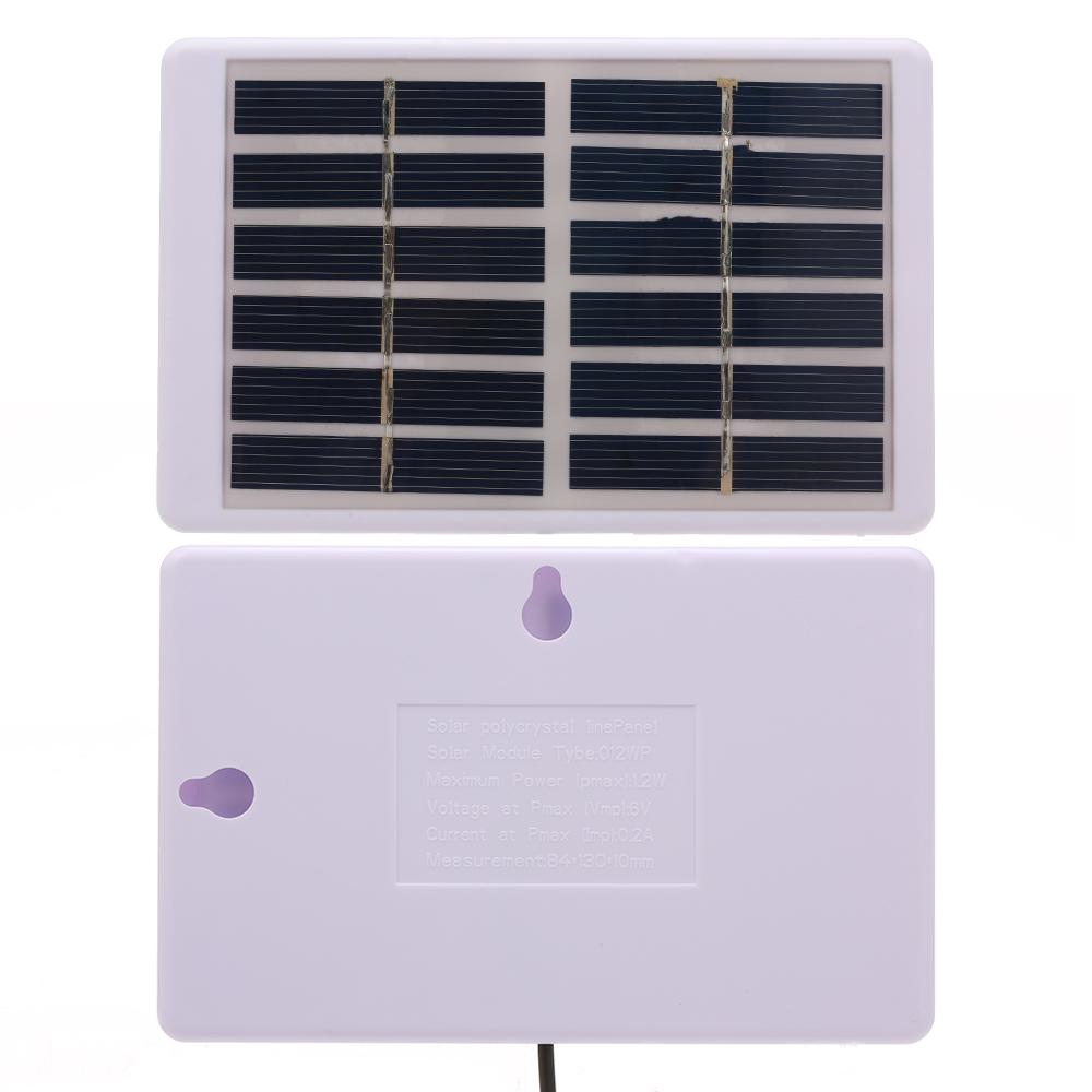 Солнечное зарядное устройство 1,2 Вт/6 В с выходом постоянного тока 5521, кабель 3 м, зарядное устройство, поликристаллическая солнечная панель