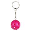 Sport Styles Mini Pickleball Keychain Unisex Metal Pickleball Racket Key Ring Purse Bag Backpack Decor Accessories