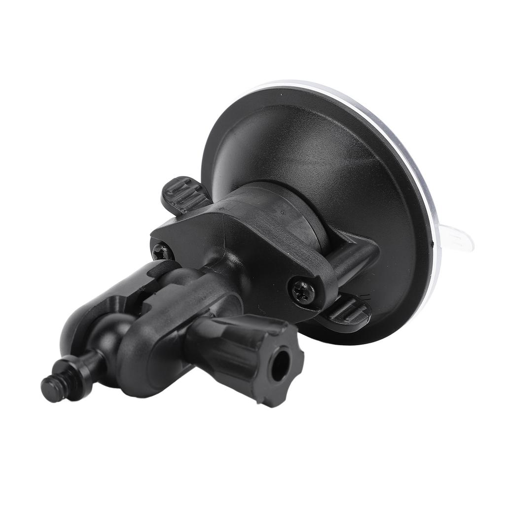 Suction Cup Bracket with 1 4 Inch Screw Dual Ball Head Universal Car Window Windshield Mount Holder Digital Sports