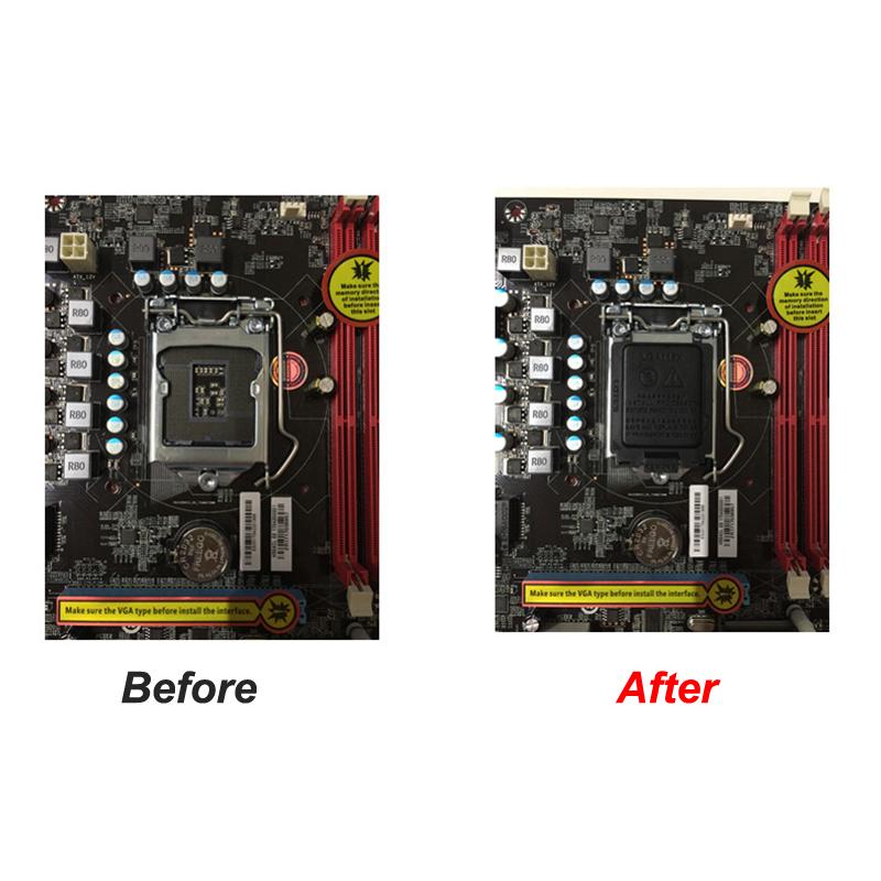 5 шт. Защитная крышка сокета процессора для материнских плат LGA1156/1155/1150/1151, пыле- и влагозащитный колпачок
