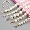 Classic Short Pearl Bag Beaded Handle Chain For Women Girls Bags Tote Bag Handle Replacement Pearl Chain Bag Accessories