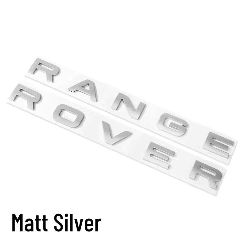 Land Rover Range Rover Evoque Executive Sport Logo Stickers - Front & Rear