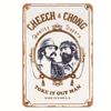 1pc "CHEECH & CHONG TOKE IT OUT MAN" Metal Tin Sign 8''x12''/20cm*30cm Vintage Plaque Decorative Wall Art Wall Decor Room Decor