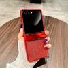 Чехол для Samsung Galaxy Z Flip7 5G с защитой шарнира, блестящий чехол для телефона из ПК со стразами