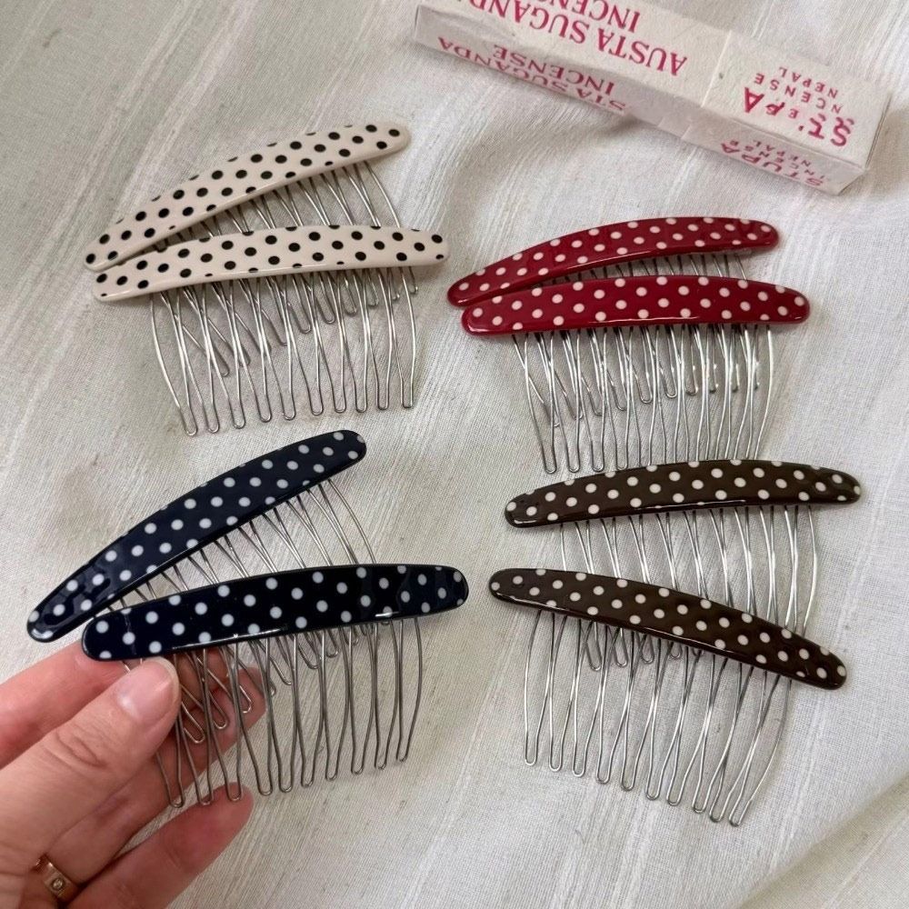 Non-Slip Comb Clip Headwears Insert Comb New Hair Combs  for Princess Hair Accessories