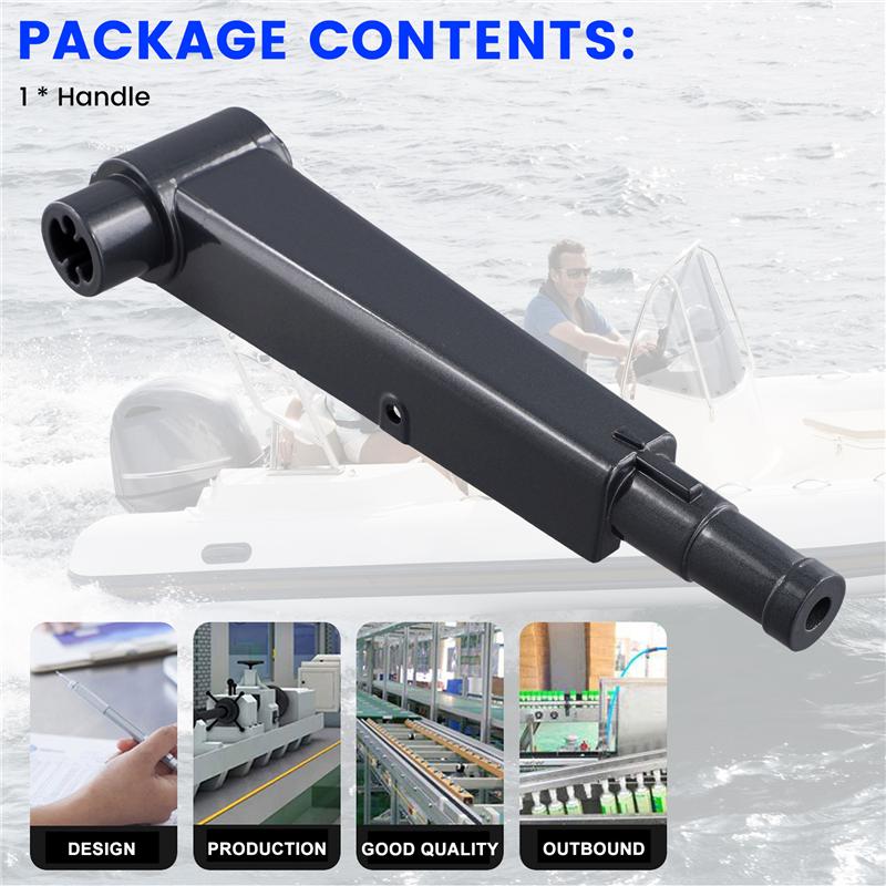 ABLZ-6B4-42111-00-4D Handle, Steering For Yamaha 9.9HP 15HP Outboard Motor 2 Storke 6B4-42111 Boat Motor