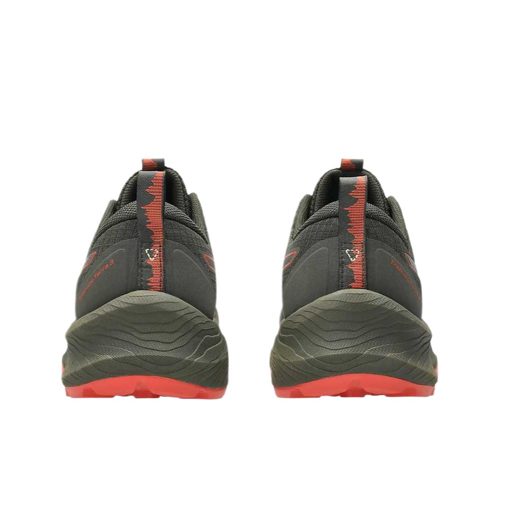 Asics Кроссовки для бега TRABUCO TERRA 3 с низким верхом Мужские кроссовки цвета коричневого камня 1011C152-200
