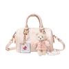 New Disney Synthetic Leather Handbag, Crossbody Bag, Shoulder Bag Regular Women's Pink BMK-72900