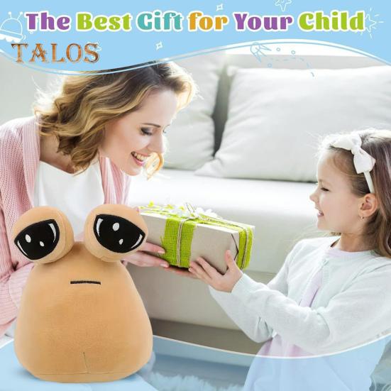 Мягкая плюшевая игрушка «Инопланетянин», милая фигурка инопланетянина, образовательный компаньон, подарки на день рождения для детей и взрослых фанатов