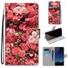 Fashion 3D Painted Pattern Phone Cover Lanyard Flip Leather Case For iPhone Xiaomi Poco Redmi OPPO Realme OnePlus