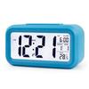 Будильник Настольные часы Стильные цифровые световые часы Легко различимые простые термометры Многофункциональные синие