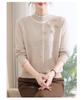 2025 Stylish Winter Fleece Top for Middle-Aged & Elderly Women - Half-High Collar Cozy Sweater with Plus Velvet Base Layer