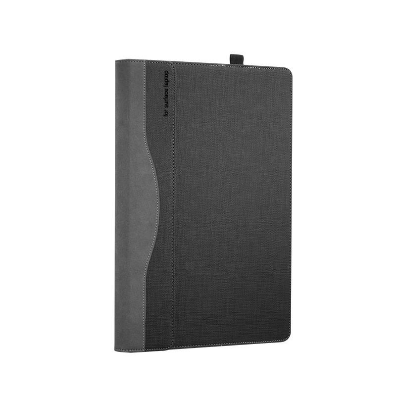 Premium Leather-Style Laptop Sleeve Surface 5 4 13.5 Inch Full Protection Case Business Style
