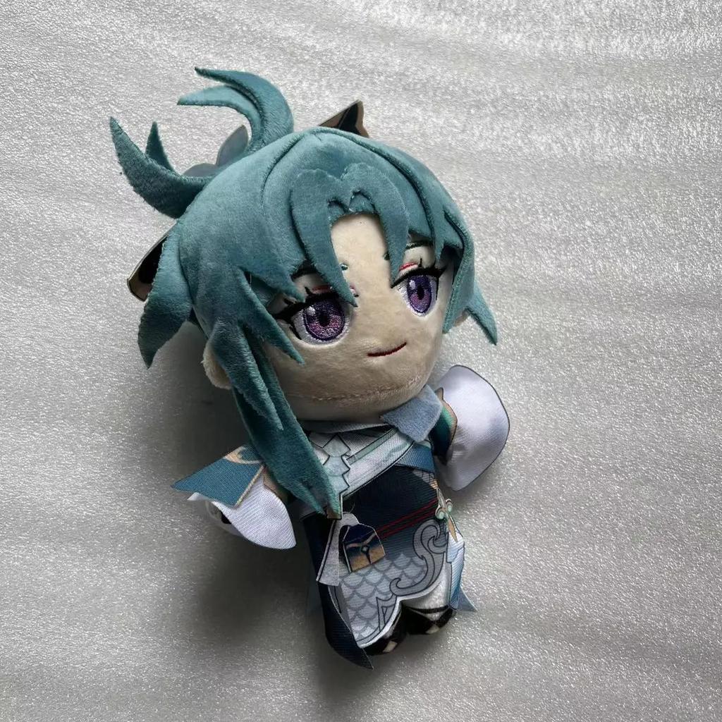 Genshin Impact Madame Ping Cosplay Plush Doll 20cm Anime Character Cute Soft Stuffed Toy For Game Fans