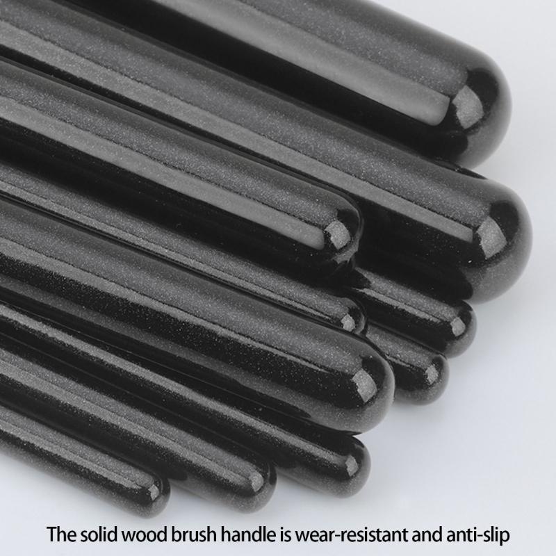 12 Pieces Creative Makeup Brush Set Portable Cosmetic Brushes For Cosmetology Students Travel Face And Eye Brushes