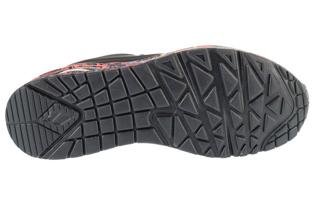 Skechers Uno - Величественный сад, Женские черные кроссовки