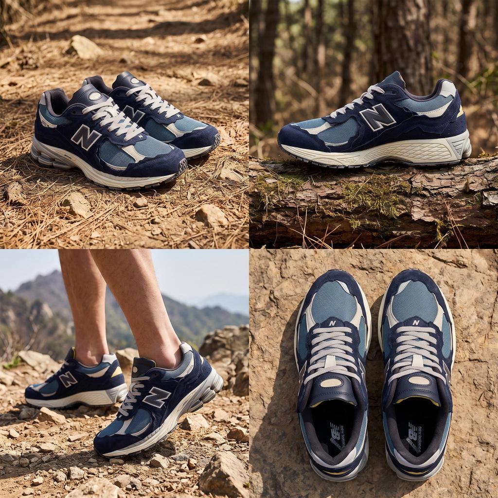 New Balance 2002R Protection Pack - Темно-синие кроссовки унисекс Синий кряква-синий M2002RDF