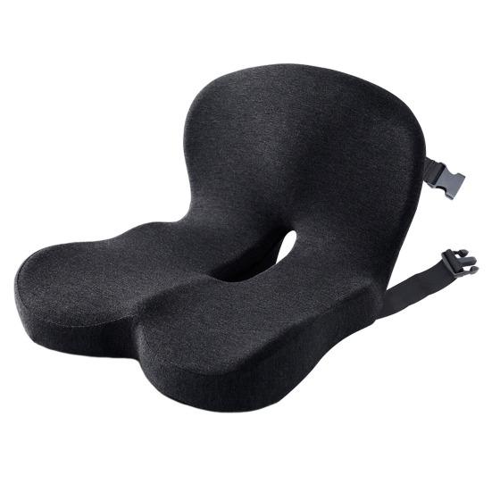 Подушка на сиденье водителя грузовика Подушка для спины из пены с памятью с регулируемым ремнем Эргономичная