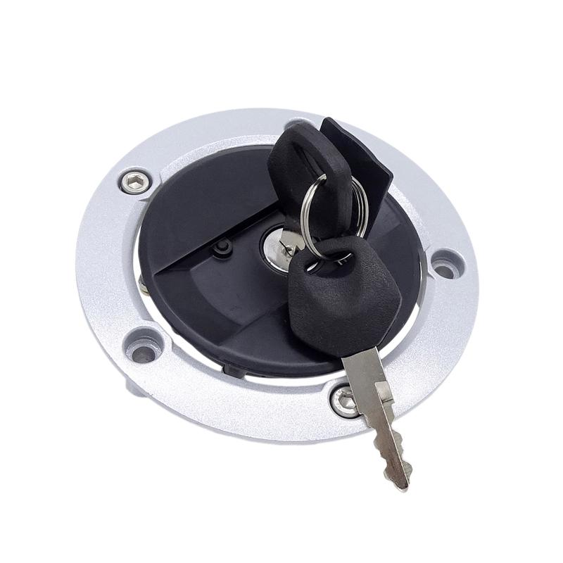 1 Set for Suzuki GSX-R GSXR GSR 600 750 1000 GSF GSX 1250 GSX1300R SV650 Motorcycle Fuel Gas Tank Cap Cover Lock with 2 Keys