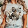 Trendy Vintage Retro Unisex Dramatic Tshirts Y2k Unisex Clothing