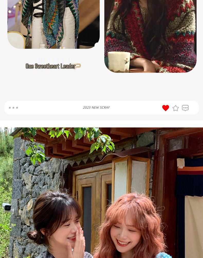 Ethnic Shawl Cape for Travel - Women's Tibetan, Xinjiang, Qinghai, Yunnan Cloak Scarf