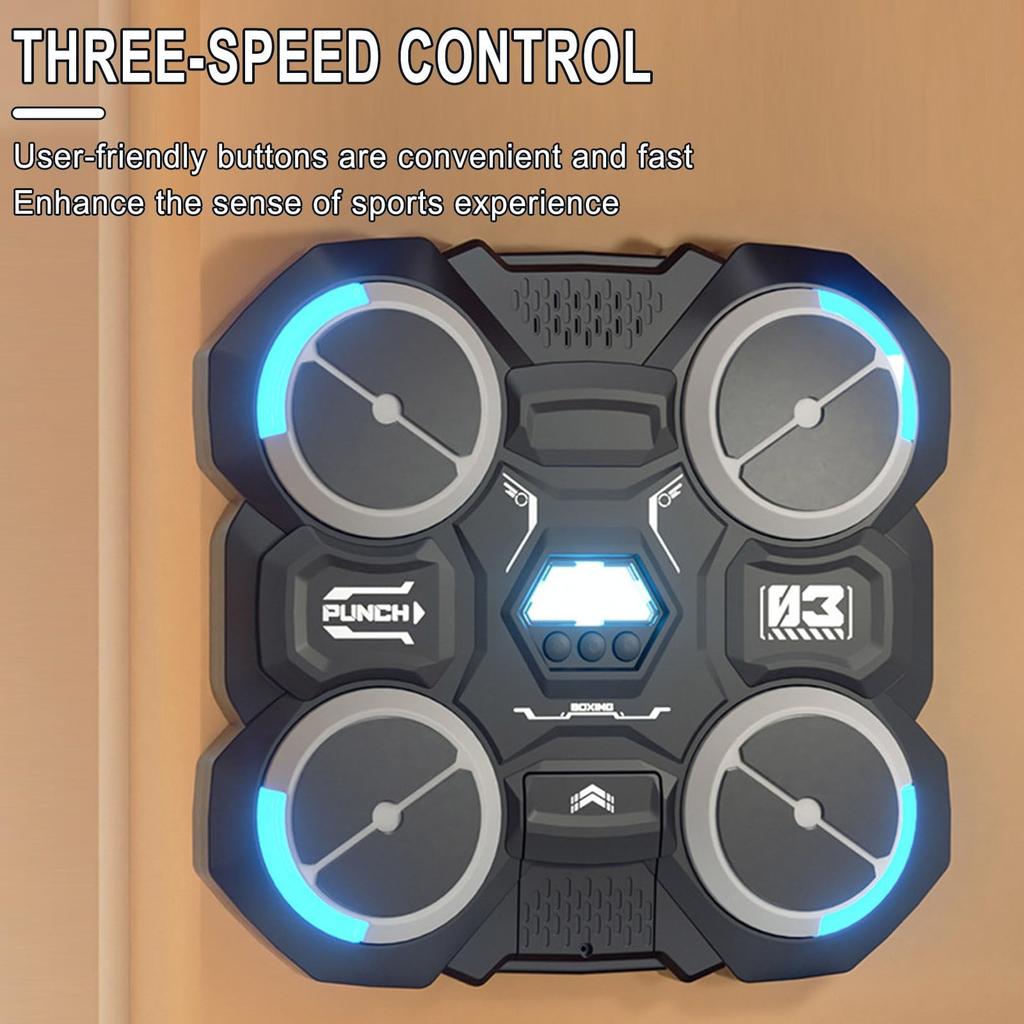 Детская спортивная игрушка Музыкальная боксерская машина, интеллектуальная музыкальная боксерская машина со светодиодной подсветкой, игрушки для взрослых и детей