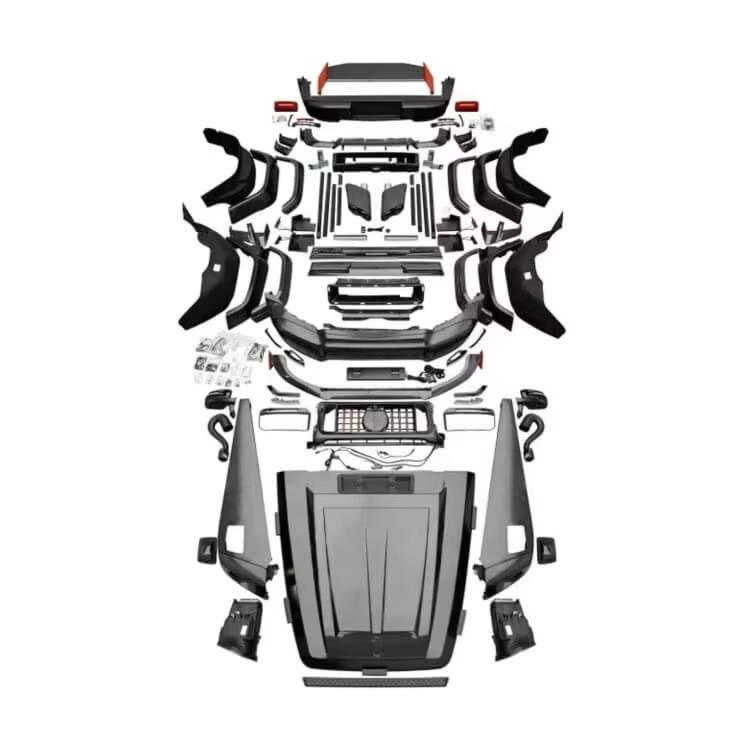 Mercedes X254 GLC Exhaust Tip Rear Diffuser Upgrade for 2023 GLC63 AMG