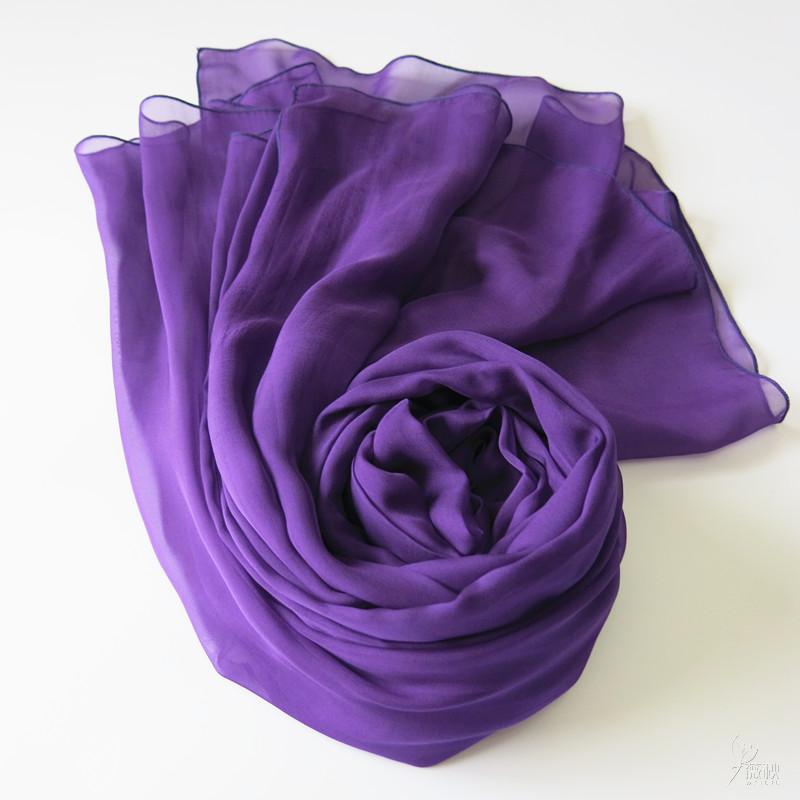 Китайский красный длинный шарф женский осенне-зимний длинный дизайн накидка новинка 100% шелковый шаль-шарф утолщенный шифон очень длинные шарфы