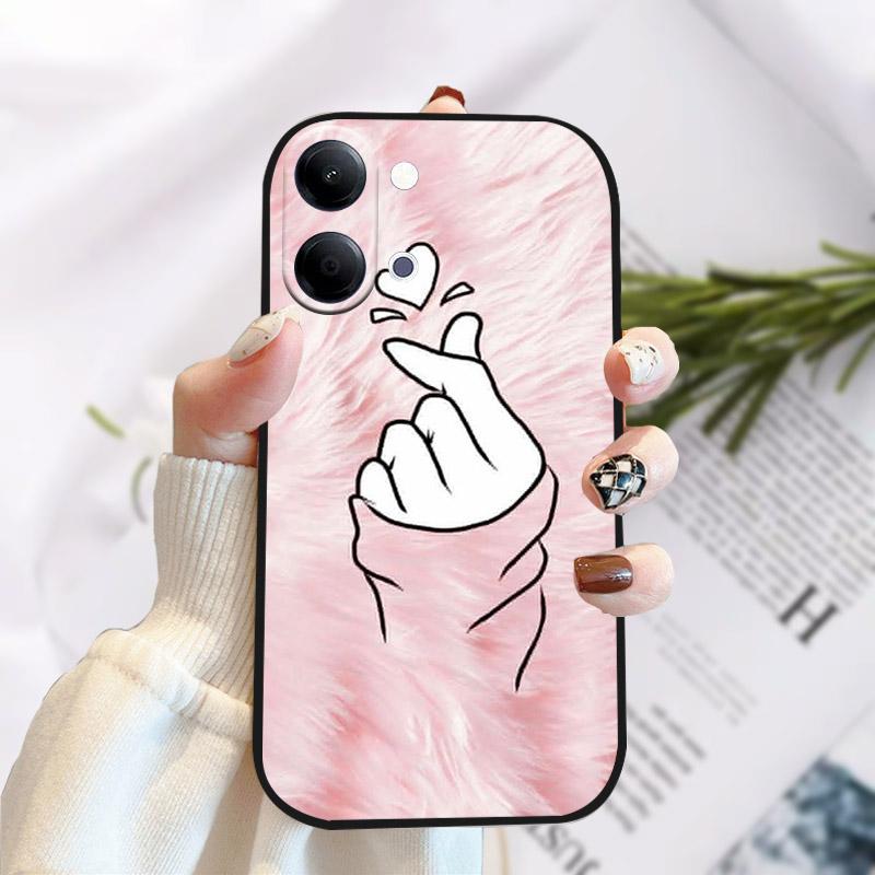 For VIVO Y05 Y 05 4G Case Fashion Painted Shockproof Bumper For VIVO Y11D Y21 4G 2026 Silicone Cover Soft TPU Phone Shell Coque