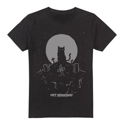 Мужская футболка Pet Sematary Кот с надгробиями