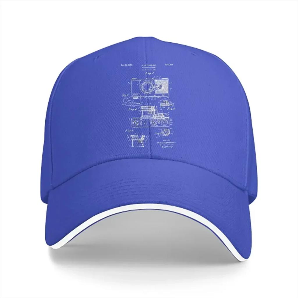 Pure Color Dad Hats PHOTOGRAPHIC Mens Hat Sun Visor Baseball Caps Photographer Camera Patent Peaked Cap