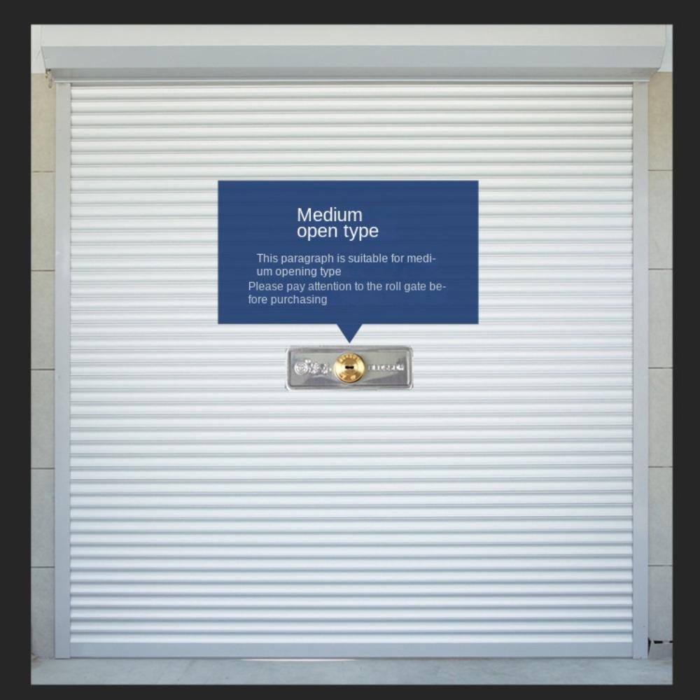 Сплавной замок для роллетных ворот с ключом, противоугонные замки, новый замок для роллетных ворот, гараж