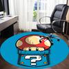 1pc Mario Mushroom Mystery Office Round Area Rug,  Under Office Chairs Bedroom Living Room Home Decor a0926205