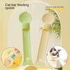 Cat Food Strip Squeezer Scientic Design Hangable Food Can Spoon For Cat's Supplies Feeding Spoon For Wet Semi-liquid Foods