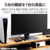 Elecom HDMI-коммутатор с функцией автоматического переключения [Подтверждена работа с PS3/PS4/Nintendo Switch] 3 входа 1 выход 2K (1080p) В комплект входит кабель HDMI. (1