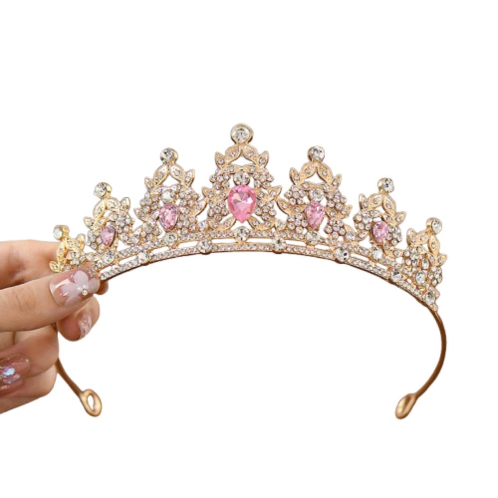Сладкая Королева Дня Рождения Тиара Великолепный Женский Обруч для Волос Повязки на Голову для Вечеринки для Девочек Свадьба