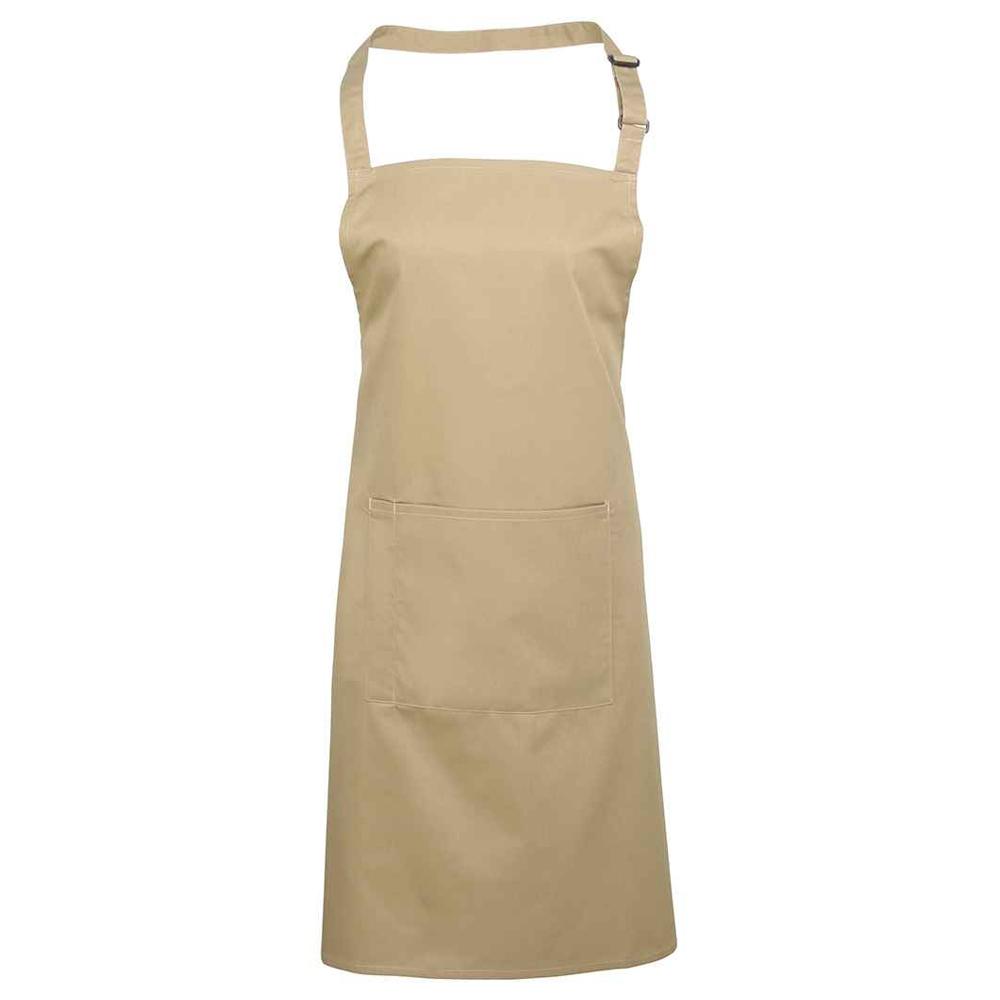 Premier Unisex Adult Colours Collection Pocket Bib Apron