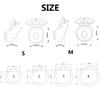 Plastic Micro Femboy Male Chastity Device Resin Cock Cage Penis Ring Adult Sex Toys for Men Boy Pet