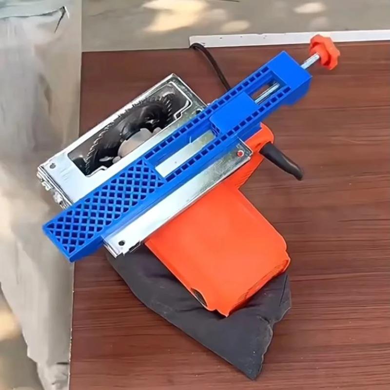 1-2Pcs Adjustable Circular Saw Guide - Precision Milling Positioning Clamps with Multi-Angle Base for Woodworking Cutting