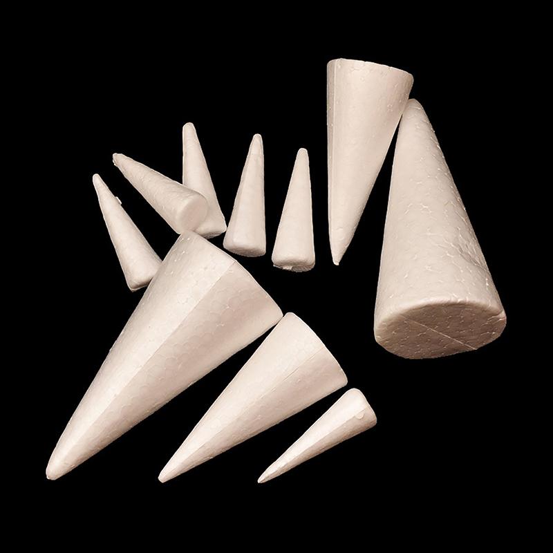 Рождественская елка, пенополистирол, наконечник, конус, ремесло, материалы для рукоделия, ручная работа, вечерние, праздничные, фестивальные украшения, детские игрушки